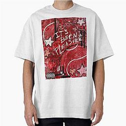 Waterpark's Album 5: Funeral Grey Painting Oversized T-Shirt
