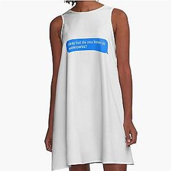 Okay but do you listen to Waterparks? A-Line Dress