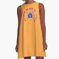 Waterparks Band Violet lyrics A-Line Dress
