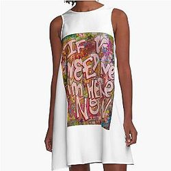 Waterparks American Graffiti A-Line Dress