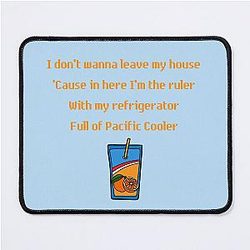Waterparks band Fruit Roll Up lyrics Pacific Cooler greatest hits mouse pad