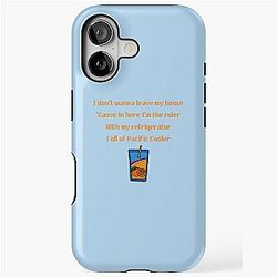 Waterparks Band Fruit Roll Up Lyrics Pacific Cooler Greatest Hits iPhone Tough Case