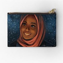 Amina from We Are Lady Parts Zipper Pouch
