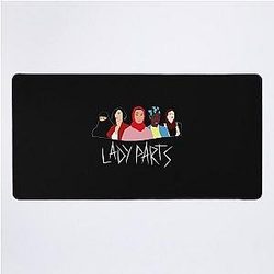 Lady Parts Band Sticker Mat
