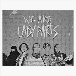 We Are Lady Parts Logo Print Painting Feminism Comedy Mask Bag Empowerment Women