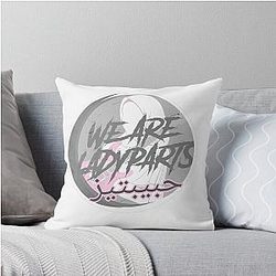 We Are Lady Parts Throw Pillow