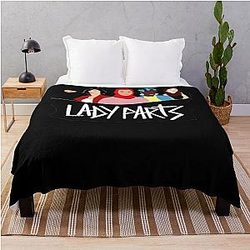 Lady Ladies Throw Blanket