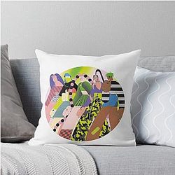 Lady Parts Throw Pillow