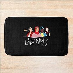 Lady Parts Band Sticker Mat