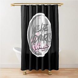 We are Ladyparts Punk Rock Girl power Muslim Girl Rocker Lady Rocker Punk Chic Shower Curtain