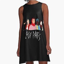 Lady Band A-Line Dress