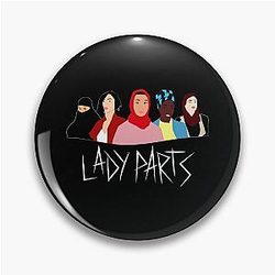 Lady Parts Band Pin