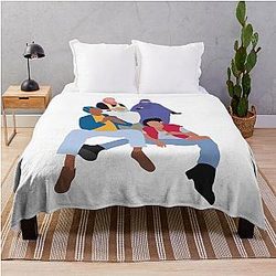 We Are Lady Parts Throw Blanket