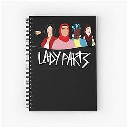Lady Spiral Notebook
