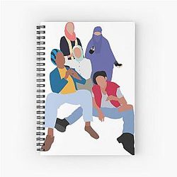 We Are Lady Parts Spiral Notebook