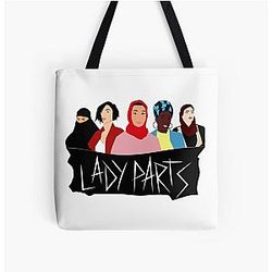 Lady Parts Band All Over Print Tote Bag
