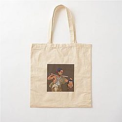 Westside Gunn x Caravaggio David and Goliath Cotton Tote Bag