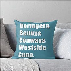 Griselda Conway Westside Gunns Benny the Butcher Throw Pillow