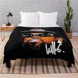 24 Westside Gunn Retro Throw Blanket