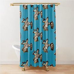 Pray for Paris Westside Gunn cover cutout Shower Curtain