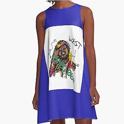 Westside Gunn Sleeveless A-Line Dress