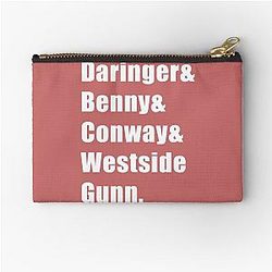 Griselda Conway Westside Gun By Benny The Butcher Zipper Pouch