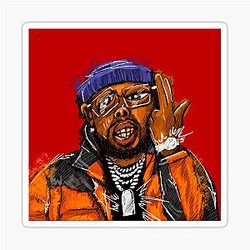 Westside Gunn Art Sticker