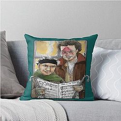 Villain Clans Wet Bandits Throw Pillow