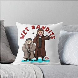 Wet Bandits Throw Pillow