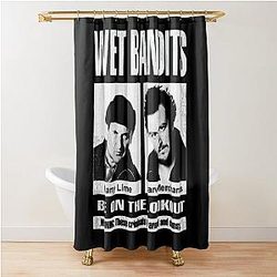 Wet Bandits Shower Curtain