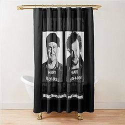 Home Alone Wet Bandits Shower Curtain
