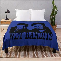 Home Alone With the Wet Bandits Throw Blanket