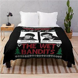 The Wet Bandits throw blanket