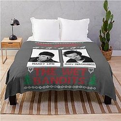 Merry Christmas You Filthy Animal - The Wet Bandits Throw Blanket
