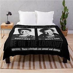 Home Alone The Wet Bandits Throw Blanket