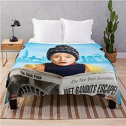Wet Bandits Escape Throw Blanket