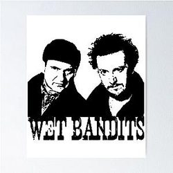 Home Alone The Wet Bandits Poster