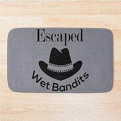 Escaped Wet Bandits Bath Mat