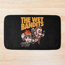 Wet Bandits T-Shirt and Christmas Bath Mat
