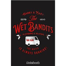 Wet Bandits 120 Page 6x9 Notebook, Blank Lined Journal, For Students, Work or Personal Use