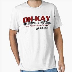 Wet Bandits OH-Kay Plumbing and Heating Essential T-Shirt