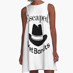 Escaped Wet Bandits A Line Dress