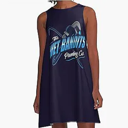 The Wet Bandit A-Line Dress