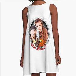 Wet Bandits A-Line Dress