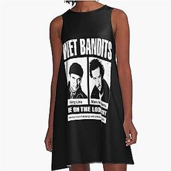Wet Bandits A-Line Dress