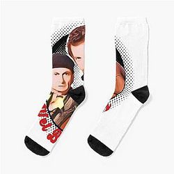 Wet bandits sticker socks