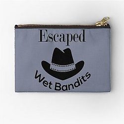 Escaped bandits Zipper Pouch