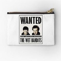 Wet Bandits Wanted Zipper Pouch