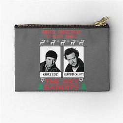 Merry Christmas You Filthy Animal The Wet Bandits Zipper Pouch
