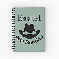 Escaped Wet Bandits Notebook